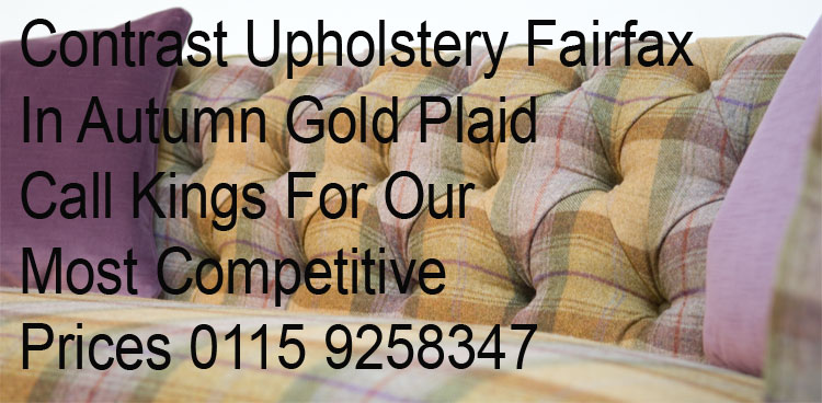 Contrast Upholstery Large Fairfax Sofa